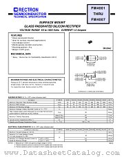 FM4005 datasheet pdf Rectron Semiconductor
