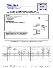 FM4739W datasheet pdf Rectron Semiconductor