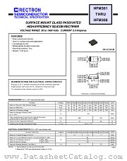 HFM302 datasheet pdf Rectron Semiconductor