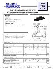 HVP15 datasheet pdf Rectron Semiconductor