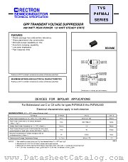 P4FMAJ51A datasheet pdf Rectron Semiconductor