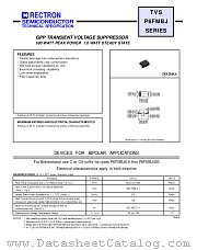 P6FMBJ22A datasheet pdf Rectron Semiconductor