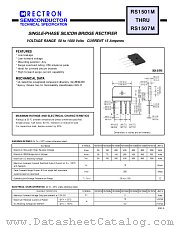 RS1501M datasheet pdf Rectron Semiconductor
