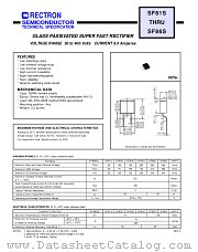 SF81S datasheet pdf Rectron Semiconductor