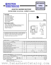 SR1660CS datasheet pdf Rectron Semiconductor