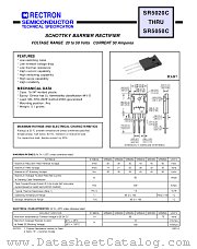 SR5035C datasheet pdf Rectron Semiconductor