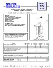 W005L datasheet pdf Rectron Semiconductor