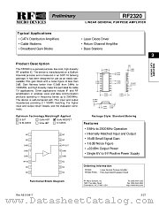 RF2320PCBA datasheet pdf RF Micro Devices