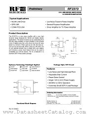 RF2373PCK-414 datasheet pdf RF Micro Devices