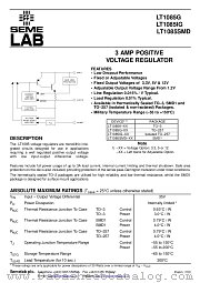 LT1085IG datasheet pdf SemeLAB