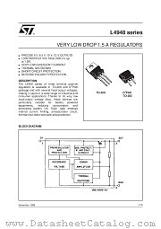 L4940-SERIES datasheet pdf SGS Thomson Microelectronics