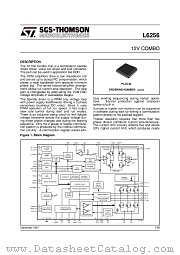 L6256 datasheet pdf SGS Thomson Microelectronics