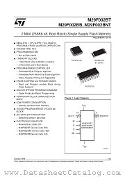 M29F002BNT datasheet pdf SGS Thomson Microelectronics