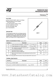 P6KE6V8CA datasheet pdf SGS Thomson Microelectronics