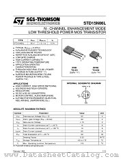 STD15N06L datasheet pdf SGS Thomson Microelectronics
