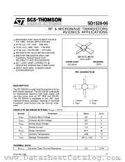 SD1528-06 datasheet pdf SGS Thomson Microelectronics