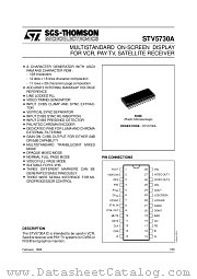STV5730A datasheet pdf SGS Thomson Microelectronics