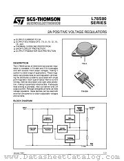 L78S00-SERIES datasheet pdf SGS Thomson Microelectronics