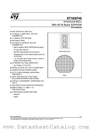 ST16SF48 datasheet pdf SGS Thomson Microelectronics