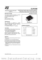 CLP270M datasheet pdf SGS Thomson Microelectronics