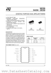 SA556 datasheet pdf SGS Thomson Microelectronics