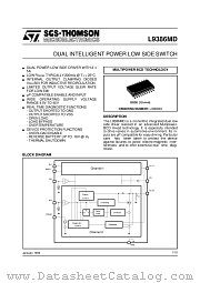 L9386MD datasheet pdf SGS Thomson Microelectronics