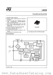 L9639 datasheet pdf SGS Thomson Microelectronics