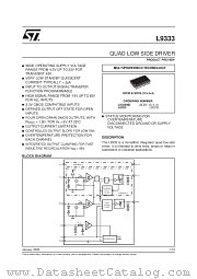 L9333 datasheet pdf SGS Thomson Microelectronics