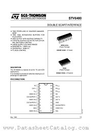 STV6400 datasheet pdf SGS Thomson Microelectronics
