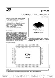 STV7699 datasheet pdf SGS Thomson Microelectronics