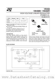 VB408 datasheet pdf SGS Thomson Microelectronics