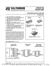 TEA3718S datasheet pdf SGS Thomson Microelectronics
