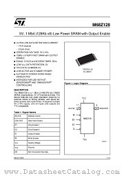 M68Z128 datasheet pdf SGS Thomson Microelectronics