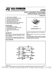 L2750 datasheet pdf SGS Thomson Microelectronics