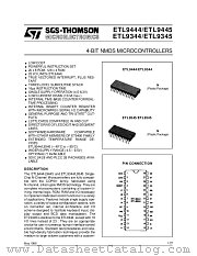 ETL9344 datasheet pdf SGS Thomson Microelectronics