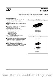 M48Z35-70PC1 datasheet pdf SGS Thomson Microelectronics