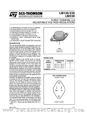 LM238K datasheet pdf SGS Thomson Microelectronics
