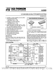 L6285 datasheet pdf SGS Thomson Microelectronics