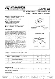 AM83135-050 datasheet pdf SGS Thomson Microelectronics