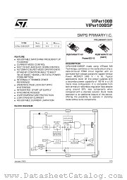 VIPER100BSP datasheet pdf SGS Thomson Microelectronics