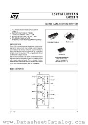 L6221AD datasheet pdf SGS Thomson Microelectronics