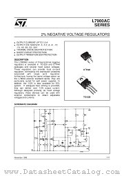 L7900AC-SERIES datasheet pdf SGS Thomson Microelectronics