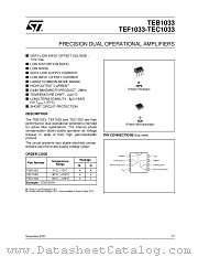 TEC1033D datasheet pdf SGS Thomson Microelectronics