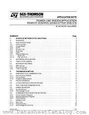 AN535 datasheet pdf SGS Thomson Microelectronics