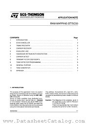 AN536 datasheet pdf SGS Thomson Microelectronics