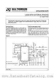 AN681 datasheet pdf SGS Thomson Microelectronics