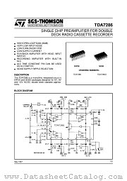 TDA7286 datasheet pdf SGS Thomson Microelectronics