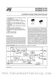 UC2845 datasheet pdf SGS Thomson Microelectronics