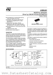 LIS2L01 datasheet pdf SGS Thomson Microelectronics