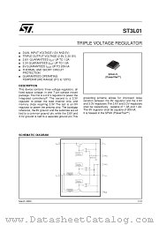 ST3L01K7 datasheet pdf SGS Thomson Microelectronics